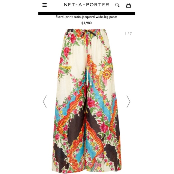 Gucci Pants - Authentic Gucci 2018 Resort palazzo pants size M/L